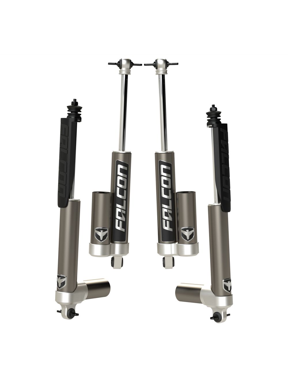 TJ: Falcon Series 3.0 Piggyback Shock Kit 3-4" Lift