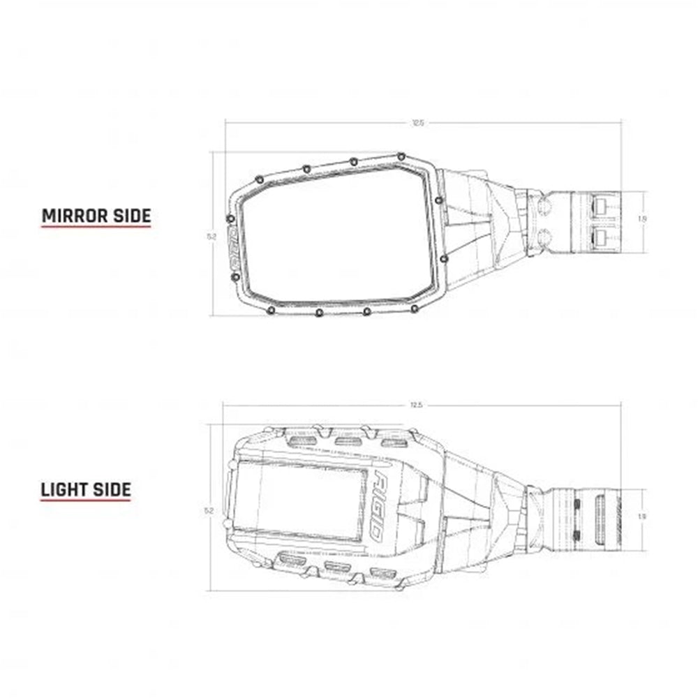 Rigid Industries Reflect Lamp Set Pair RIGID Industries