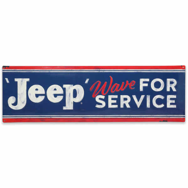 Jeep Wave Service Sign